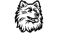 Home of the Huskies  Logo